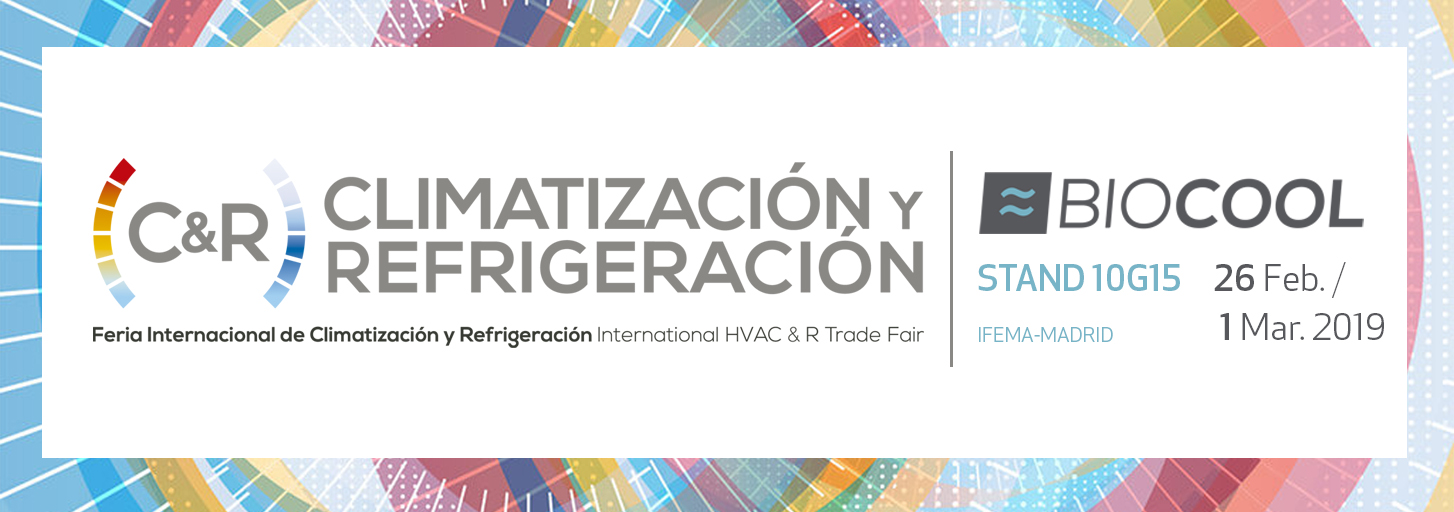 Biocool by Termigoestará presente en la Feria Climatización y Refrigeración 2019